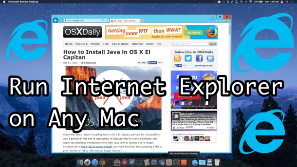 get internet explorer for mac